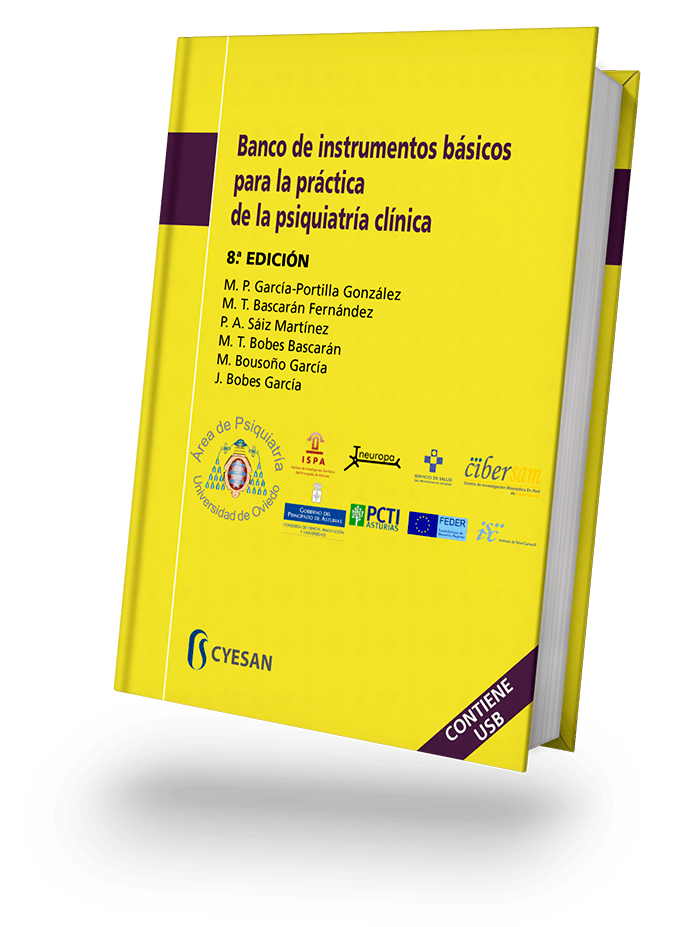 Presentación de libro – 19:00h - Bancos de instrumentos psicométricos en psiquiatría